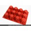 Moule flexible en silicone - 12 pandoros - Flexipad - Paderno