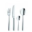 Couteau à dessert forgé inox 18/10 de 2,5mm finition miroir - Lot de 6 - Moderno - Amefa