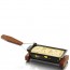 Appareil à raclette - Partyclette fromage - noir support bois