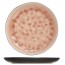 Assiette à dessert noire et rose 20cm - Laguna Old Rose - Cosy & Trendy