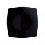 Assiette creuse carrée 20cm noire - A l'unité - Delice - Arcoroc