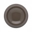 Assiette creuse ronde 20cm basalte en grès - A l'unité - Bahia - Guy Degrenne