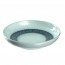 Assiette creuse ronde céramique 20,7cm bleu - Lot de 6 - Matera 