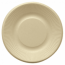 Assiette jetable bionic en cellulose couleur naturel Ø 21x1,8 cm - Lot de 50 - Vaiselle jetable