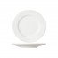 Assiette plate blanc crème ronde 24cm porcelaine - Lot de 6 - Buffet - Cosy & Trendy