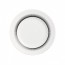 Assiette plate blanche 21,5cm en porcelaine avec motifs en relief noire - Ginseng Black - Chef & Sommelier