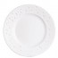 Assiette plate blanche avec motif goutte d'eau 32cm en porcelaine - Water Pearl - Chef & Sommelier
