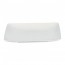 Assiette carrée plate blanche 24cm Modulo Guy Degrenne