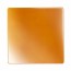Assiette plate carree 28cm caramel en porcelaine - Purity - Chef & Sommelier