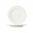 Assiette plate de service blanc crème ronde 31cm porcelaine - Lot de 6 - Buffet - Cosy & Trendy