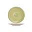 Assiette plate ronde 22cm verte en grès - Lot de 6 - Turbolino - Cosy & Trendy
