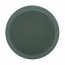 Assiette plate ronde 23cm vert argile en grès - Bahia - Guy Degrenne