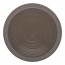 Assiette plate ronde 14cm basalte en grès - A l'unité - Bahia - Guy Degrenne
