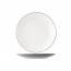 Assiette plate ronde 27.2cm grise - Vince - Cosy & Trendy