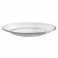 Assiette plate ronde transparent 23,5 cm - lot de 6 - Lys - Duralex