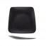 Assiette rectangulaire en porcelaine 28-23x26cm noire - Lot de 6 - Blackstone - Cosy & Trendy