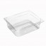 Bac gastronorme GN 1/2 en tritan BPA free 26.5x 32.5x 10cm - Gastronome - Paderno