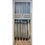 Coffret 6 couteaux laguiole manche acrylique ivoire - Laguiole - Jean Dubost