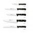 Bloc de 5 couteaux de cuisine coffret cadeau Universal