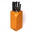 Bloc de 5 couteaux et 1 paire de ciseaux de cuisine - coffret cadeau - Universal - Arcos