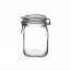 Bocal hermétique carré 1 L en verre pour terrine - Fido - Bormioli Rocco