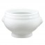 Bol potage tête de lion blanc 12cm en porcelaine - Tête de lion - Cosy & Trendy