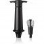Pompe / Serveur anti-goutte plastique noir transparent - Accessoires vin - Vacu Vin