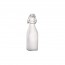 Bouteille en verre satiné 0,25 L avec bouchon mécanique - swing - bormioli rocco