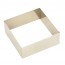 Cadre à pâtisserie carré en inox 10 x 10 x 4cm Lacor