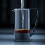 3 tasses - cafetière à pistion - 35cl noire