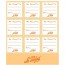 Lot de 27 étiquettes adhésives pour bocaux, terrines et confituriers - le parfait