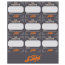 Lot de 27 étiquettes adhésives pour bocaux, terrines et confituriers - le parfait