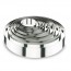 Cercle à mousse en inox 18/10 - hauteur 4cm - diamètre 6cm