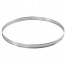 Cercle à tarte en inox - hauteur 2cm - diamètre 32cm