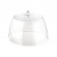 Cloche girolle ronde 19,5cm en plastique transparent - Explore - Boska