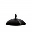 Cloche noir pour assiette en porcelaine 17cm - Savor - Chef & Sommelier