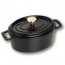Cocotte en fonte ovale 17 cm noir mat - Fondamentales - Staub