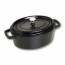 Cocotte en fonte ovale 27 cm noir mat - Fondamentales - Staub