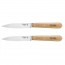 Coffret de 2 couteaux d'office N°112 bois de hêtre naturel - Les Essentiels du cuisinier - Opinel