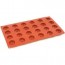 Moule flexible en silicone - 20 demi-sphères 