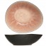 Coupelle ovale noire et rose 20x17cm - Laguna Old Rose - Cosy & Trendy