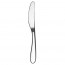 Couteau à beurre monobloc lame unie inox 18/10 - Lot de 6 - Aquatic - Guy Degrenne