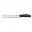 couteau a pain swissclassic - lame 21cm poignee synthetique noir - swissclassic - victorinox