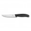 couteau a steak lame dentee 12cm manche synthetique noir - swissclassic - victorinox