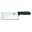 couteau de chef chinois lame 18cm poignee synthetique noir - fibrox - victorinox
