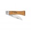 Couteau de poche n°6 manche en bois de hêtre - lame acier au carbone 7cm - Carbone - Opinel