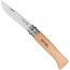 Couteau de poche n°9 manche en bois de hêtre - lame inox 9cm - Inox - Opinel