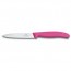 couteau d'office SwissClassic pour les taches de precision - lame 10cm poignee synthetique rose - swissclassic - victorinox