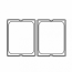 Couvercle GN 1/2 en inox pour référence 181,67/68 32,3X26,5cm - Gastronorme - AZ Boutique