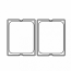 Couvercle GN 1/2 en polycarbonate pour référence 202.06/07 - 113.42 32,5X26,5cm - Gastronorme - AZ Boutique